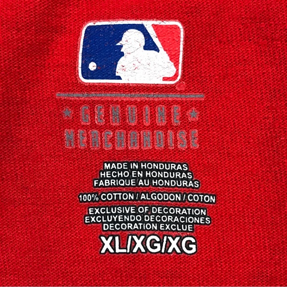 Genuine Merchandise St. Louis Cardinals Baseball Men’s Long Sleeve MLB Red Shirt - Picture 4 of 7